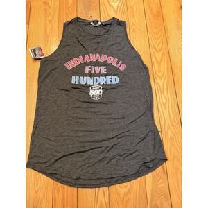 Indianapolis 500 Women Tank Top Shirt Indy Car Size Large New 2024 Soft NASCAR